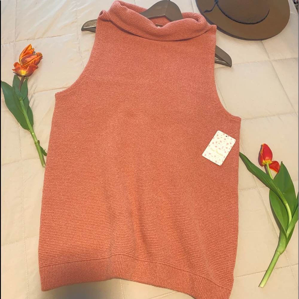 Free People Sleeveless Sweater